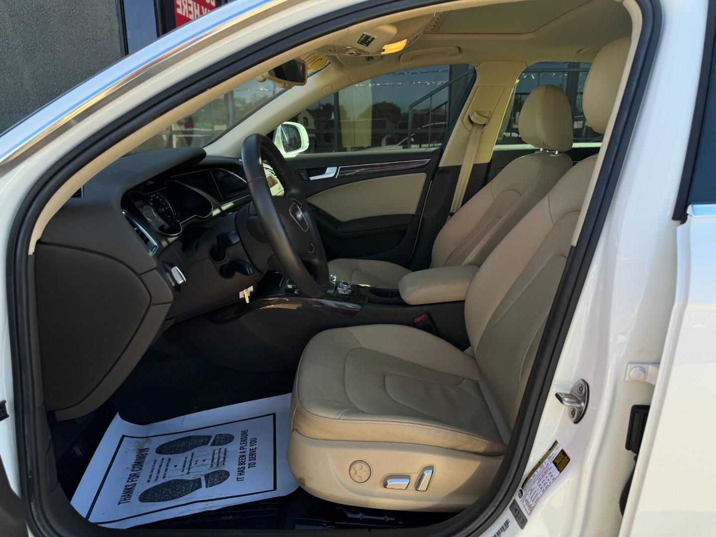 2014 WHITE AUDI A4 PREMIUM PLUS (WAUEFAFL2EN) , located at 5900 E. Lancaster Ave., Fort Worth, TX, 76112, (817) 457-5456, 0.000000, 0.000000 - Photo#8